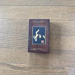 和風木製小物入れ