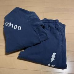 union ネイビー パーカーセットアップ　サイズMのサムネイル