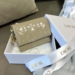 Lady Dior Lotus ウォレット　三つ折り　財布