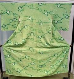 小紋/総絞り/美品/鹿の子/仕立上がり/適応身長157～165㎝/ 7835