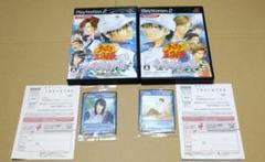 【特典カード&ハガキ付き】テニスの王子様 ドキドキサバイバル PS2 2点セット