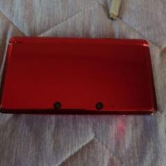 赤色 ニンテンドー3DS 本体 充電器付き