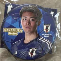 日本代表 サムライ ブルー 侍 JAPAN サッカー ピンバッジ サッカー日本代表「SAMURAI BLUE」ピンバッジ（シルバー台