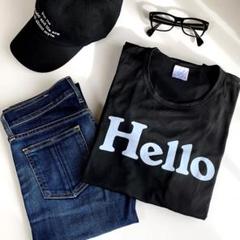 MADISONBLUE(マディソンブルー)のHELLO CREW NECK TEE通販