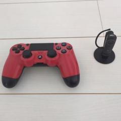 PS4 純正 ワイヤレス コントローラー レッド ジャンク 値下げ可能です❗❗ PS4 純正 ワイヤレス コントローラー レッド ジャンク 値下げ