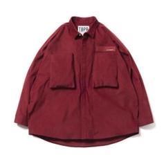最終値下げ　TBPR CORD BIG SHIRT 長袖シャツ ビッグシャツのサムネイル