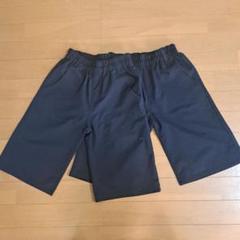ハーフパンツ(子供用)黒2枚セット sizeはともに150