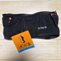 揺れない ランニング ウエストポーチ 軽量　ブラック