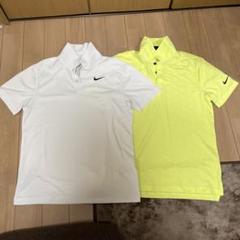 Nike ポロシャツ ホワイト イエロー セット