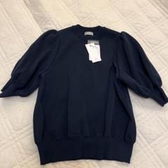 独創的 yori コットンパフスリーブニット 新品未使用 - Tシャツ ...
