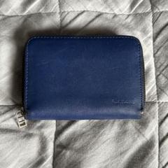 Paul Smith 青 レザー コインケース