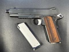 ウエスタンアームズ】SIG 1911 ブラックウォーター（サイレンサー）