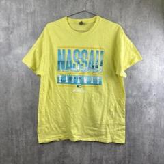 NASSAU BAHAMAS海外旅行Tシャツ/ビッグプリント/オーバーサイズ