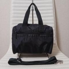 2500　レスポートサック　DE-LUXE MINI DEFFEL　黒　極美品