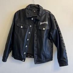 Supplier レザージャケット Sサイズ ブラック Supplier レザージャケット Sサイズ ブラック - メルカリ