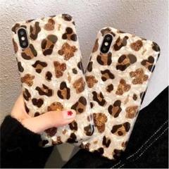 シェル 透明感 レオパード ヒョウ柄 iPhoneケース♪