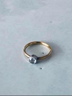 【値下げ】ETSUKO SONOBE エメラルドリング20KYG ETSUKO SONOBE / 薗部悦子 Green tourmaline Ring K20YG , Green