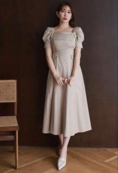 Her lip toワンピースTroncais Puff Sleev Dress