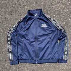 00s UMBRO アンブロ トラックジャケット セットアップ ネイビー 刺繍