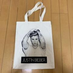 Justin Bieber ジャスティンビーバー トートバッグ レア Justin Bieber Tim Biebs canvas Tote bag Tim Hortons NWT