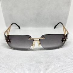 CAZAL カザール サングラス 926 度入り アイウェア ラインストーン