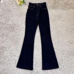【新品未使用タグ付き】MOUSSY MVS FLARE 23インチ　通常丈 moussy - 新品タグ付き♡MOUSSY MVS flare♡フレアデニムの通販