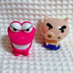 プチっとすわりマス クレヨンしんちゃん ぶりぶりざえもん ワニ山さん まとめ売り