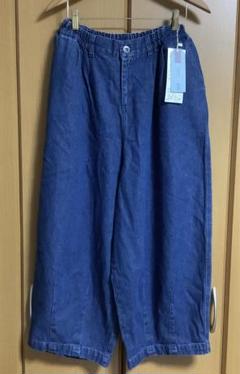 【新作】koti koti denim wide pants【新品タグ付】 新作】koti koti denim wide pants【新品タグ付】