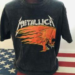 メタリカ　METALLICA L バンドTシャツ　ロックTシャツ　.