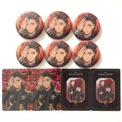 【ツイステ】ジャミル ブレイジングジュエル 缶バッジ オーロラカード ツイステ展