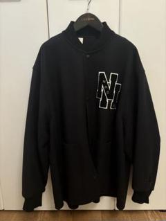 Nハリウッド エディフィス別注 レタードブルゾン ネイビー 40