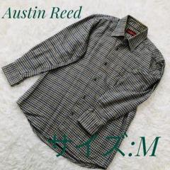 美品 Austin Reed チェック柄 長袖シャツ Mサイズ メンズ
