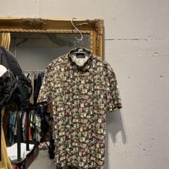 @ PARADISO パラディーゾ 半袖 ゴルフ シャツ Ｔシャツ 総柄