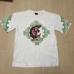 クージー COOGI Tシャツ 白 ホワイト 緑 グリーン　ペイズリー 2XLのサムネイル
