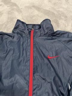 ナイキNike ナイロンジャケット ネイビー/レッド サイズXL
