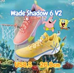 新品 Wade Shadow 6「スポンジボブ・パトリック」US8.5 26cm