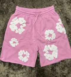 デニムティアーズ ハーフパンツ ピンク M - メルカリ