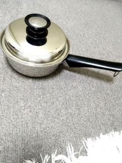 Amway Queen ステンレス片手鍋　浅型　USA U.S.A. Amway アムウェイ クィーン 中ソースパン 1.9L片手鍋 未