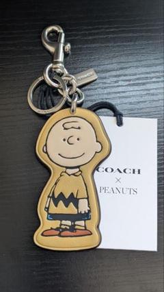 COACH チャーリーブラウン キーホルダー 新品