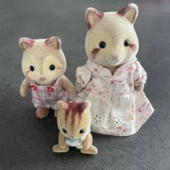 シルバニアファミリー アライグマ シマリス セット売り まとめ売り 洋服付き