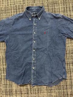 Ralph Lauren デニムポロシャツ L