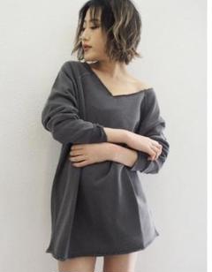 【美品】GYDA スゥエットダメージ ワンピース