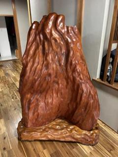一枚板 衝立 置物 工芸品 衝立 一枚板 天然木 オブジェ｜Yahoo!フリマ（旧PayPayフリマ）