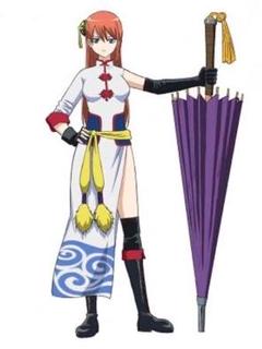 銀魂 アニメ化 銀魂 J-world 神楽 傘 缶バッジ - メルカリ 銀魂