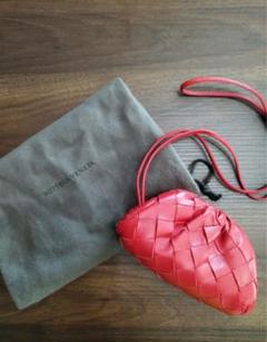 BOTTEGA VENETA　 ザ　ポーチ　ミニ　ショルダーバック 赤のサムネイル