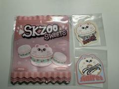 Skzoo ジニレット　ステッカー　ジップバッグ　セット