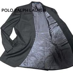 【極美品】ラルフローレン　テーラードジャケット　希少　ヘンプ　シルク　ジュート POLO RALPH LAUREN(ポロラルフローレン) / 紺ブレ/金ボタン/オン