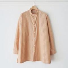 【RAKINES 】NO COLLAR SHIRT/ORANGEのサムネイル