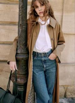 Sezane セザンヌ コート サイズ36 皆さんすでに今期の秋用に準備！パリジェンヌ御用達SEZANE