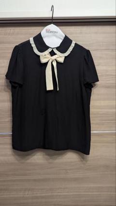 タグ付き未使用✨RED VALENTINO 半袖ブラウス ブラック 38 2025年最新】RED VALENTINO レディース 半袖 シャツ・ブラウスの